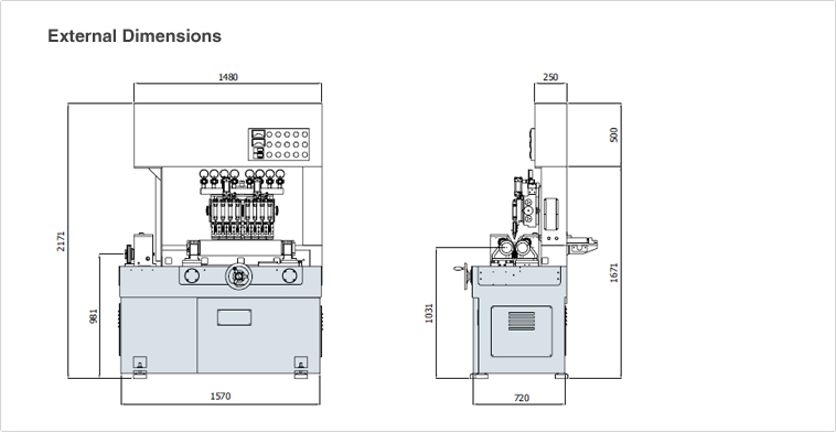 snm - external grinder